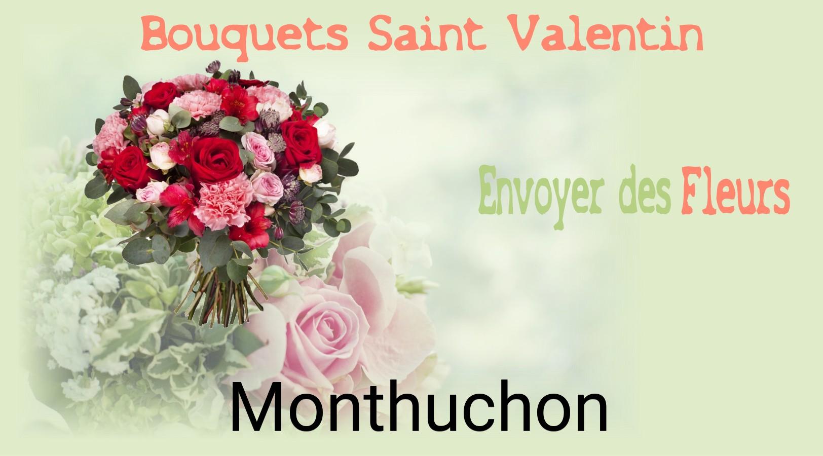 Roses de Saint-Valentin livrées à Monthuchon